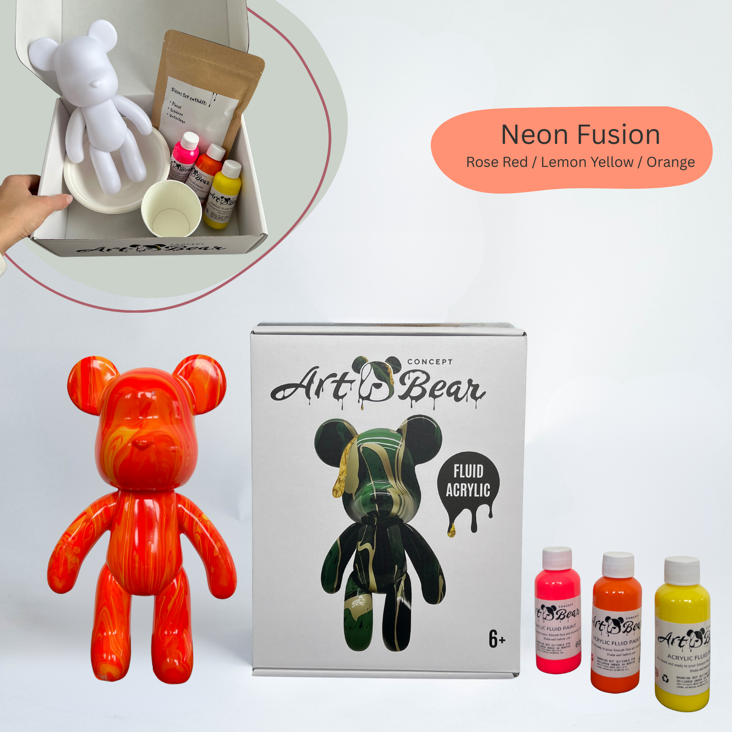 Art-Bear-Pouring Set